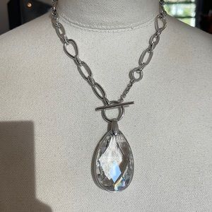 Swarovski Large Crystal Drop Pendant